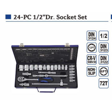 High Grade 24PCS 1/2 &quot;Sockel Set